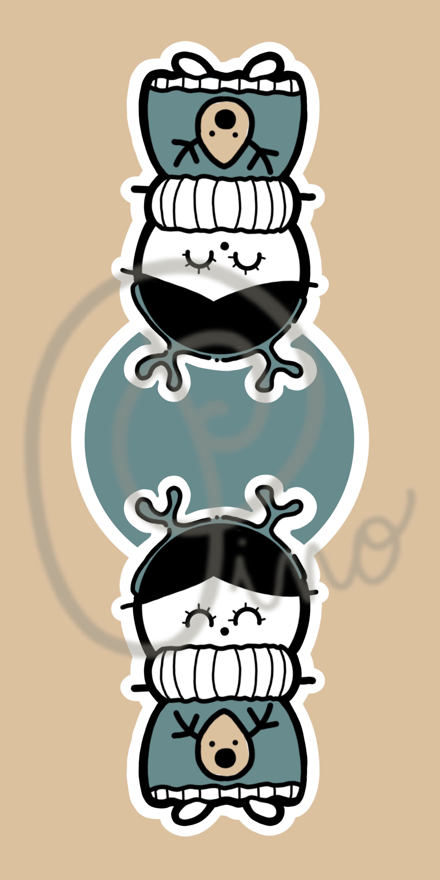 signet magnétique - CHANDAILS MOCHES