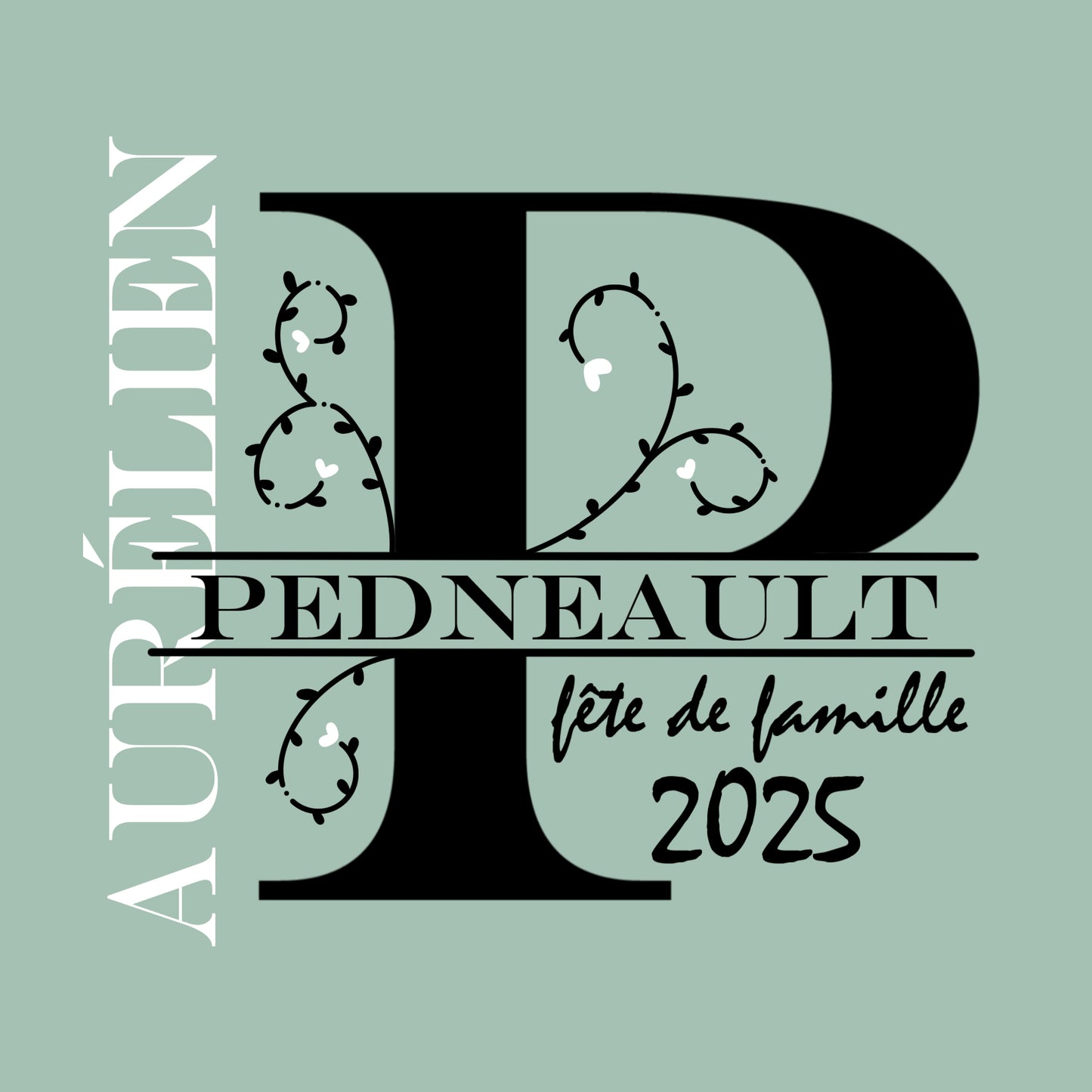 ST.101 | autocollants personnalisés_MONOGRAMME
