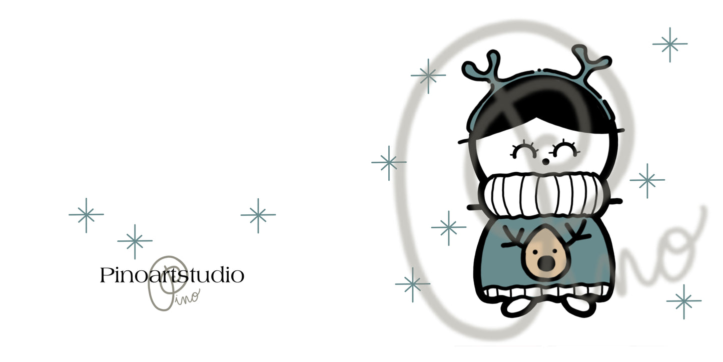 carte de souhaits - CHANDAIL MOCHE