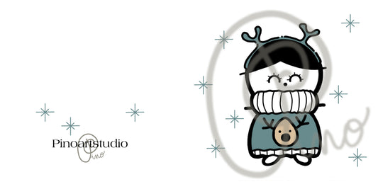 greeting card - UGLY SWEATER