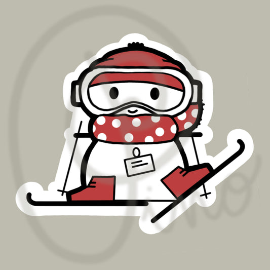 autocollant 3po - SKI CANADIEN