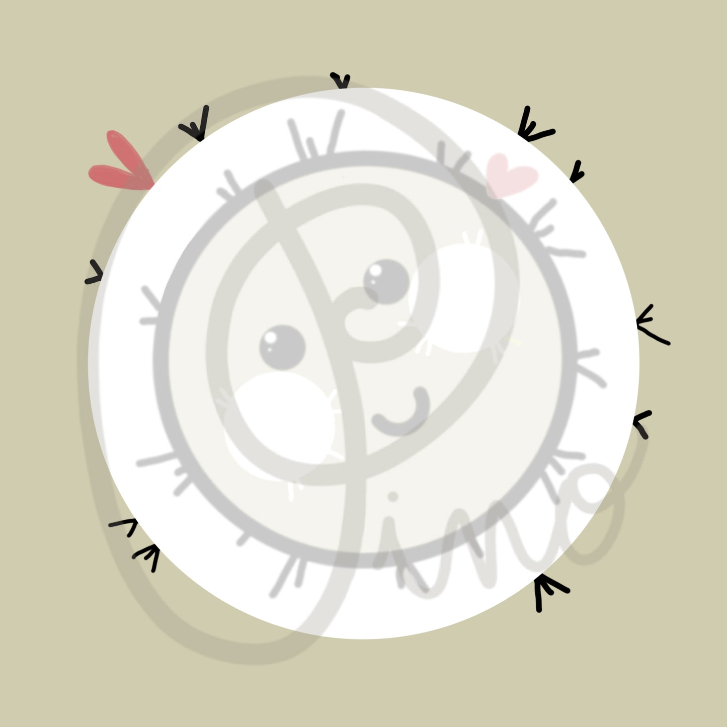 mini bloc-notes - FACE DE CACTUS