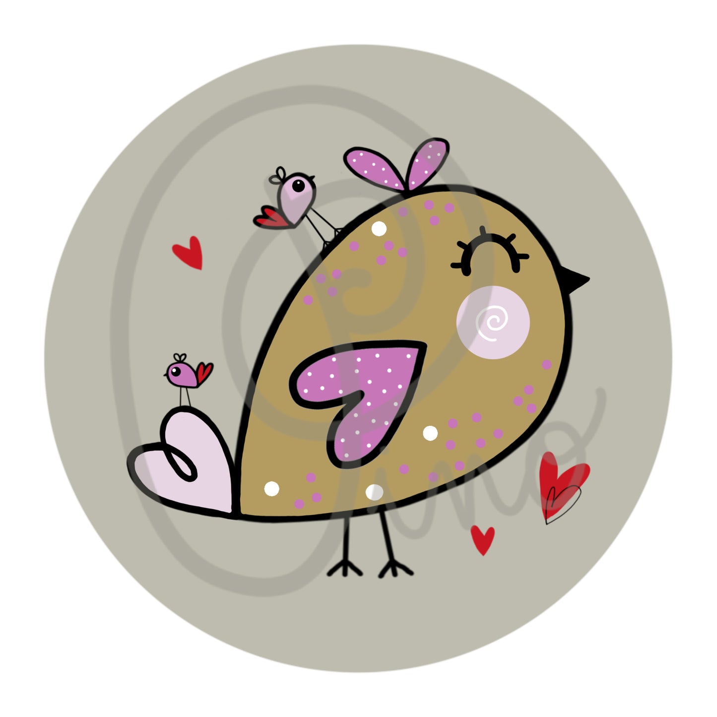 porte-clés - MOINEAU