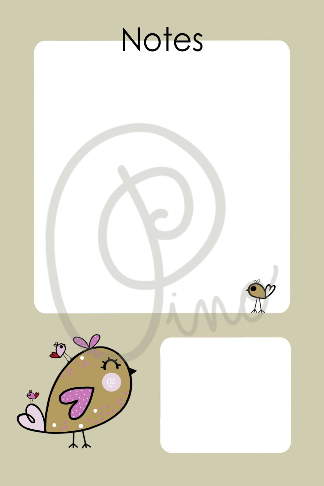 bloc-notes - JOLI MOINEAU