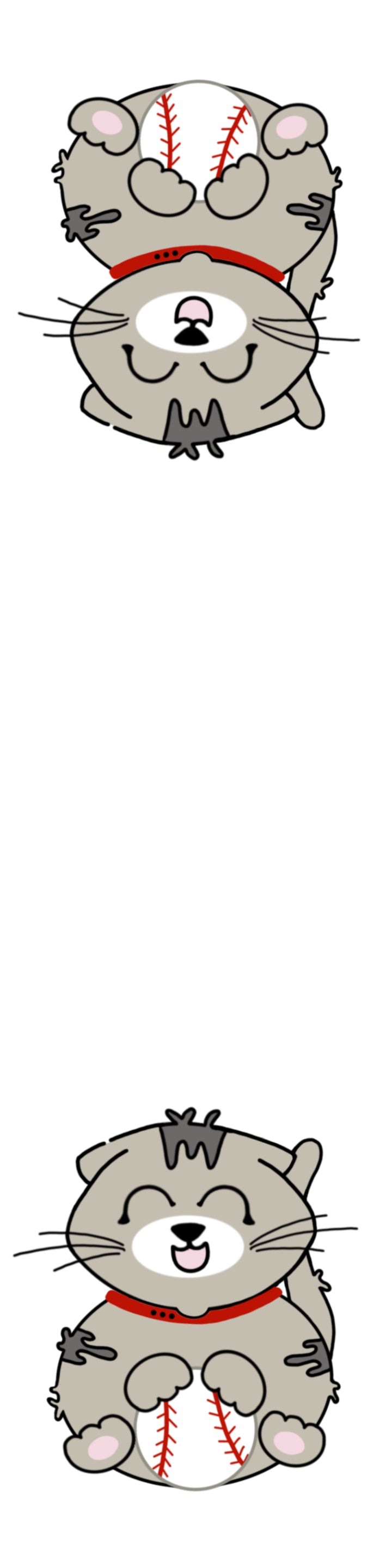 duo de petits signets magnétiques - LEOPOLD