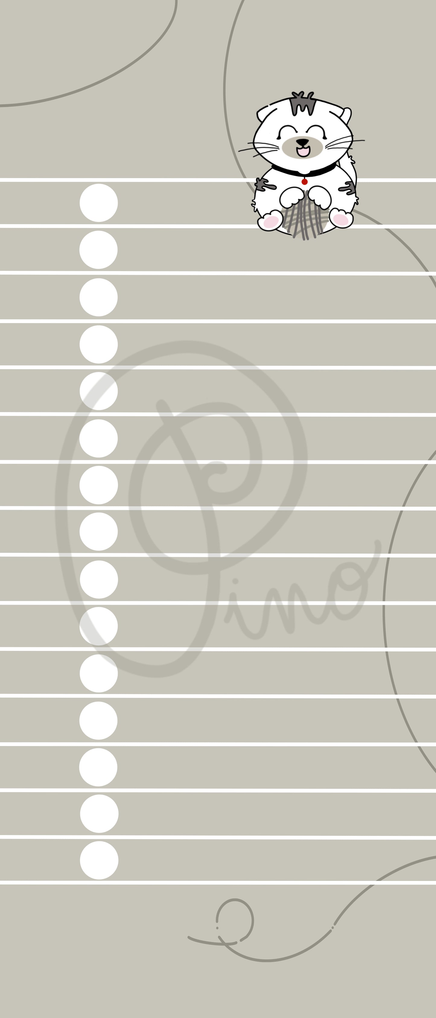 NP.015 | bloc-notes liste - LEOPOLD