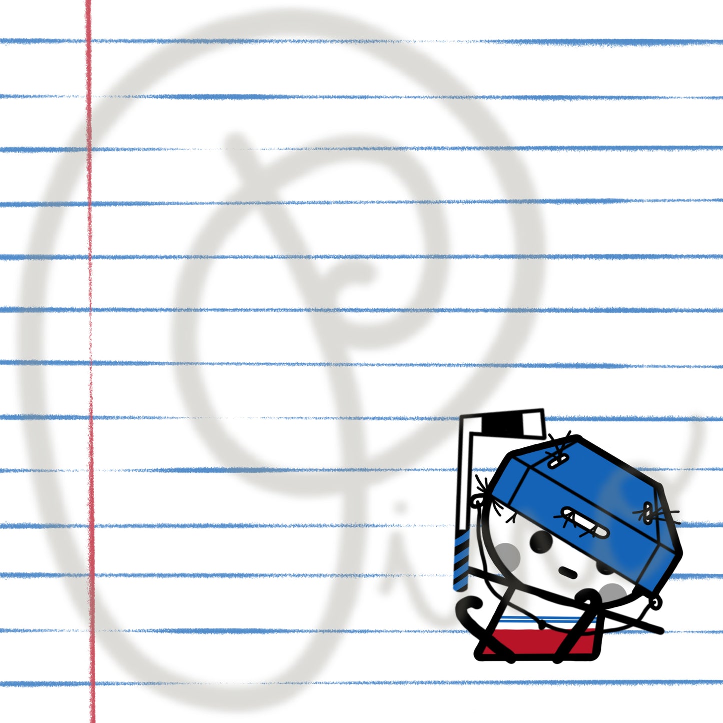 NP.019 | mini bloc-notes - LA SOIRÉE DU HOCKEY