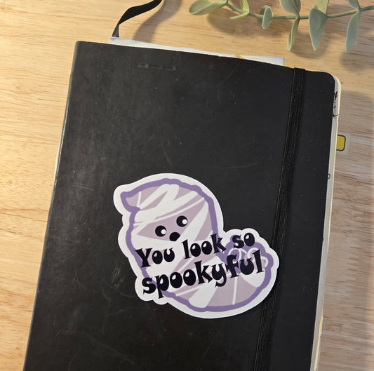 autocollant 3po - YOU LOOK SPOOKYFUL