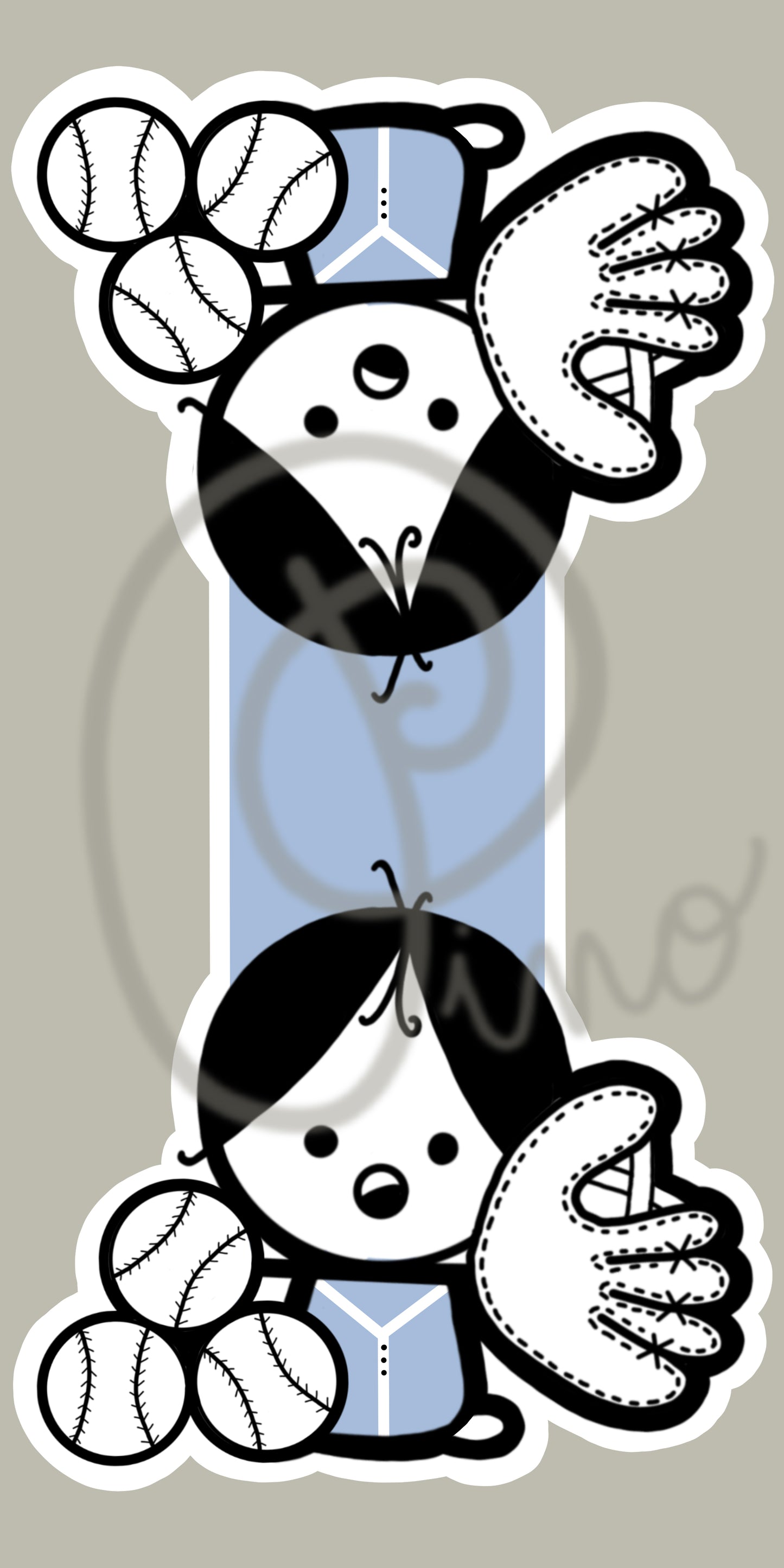 magnetic bookmark - LITTLE LEAGUES