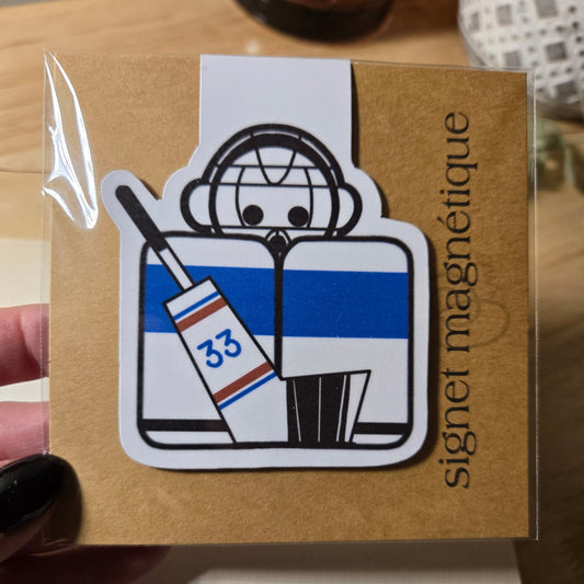 magnetic bookmark - GOALIE