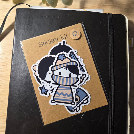 Set of 2in stickers - UGLY SWEATERS