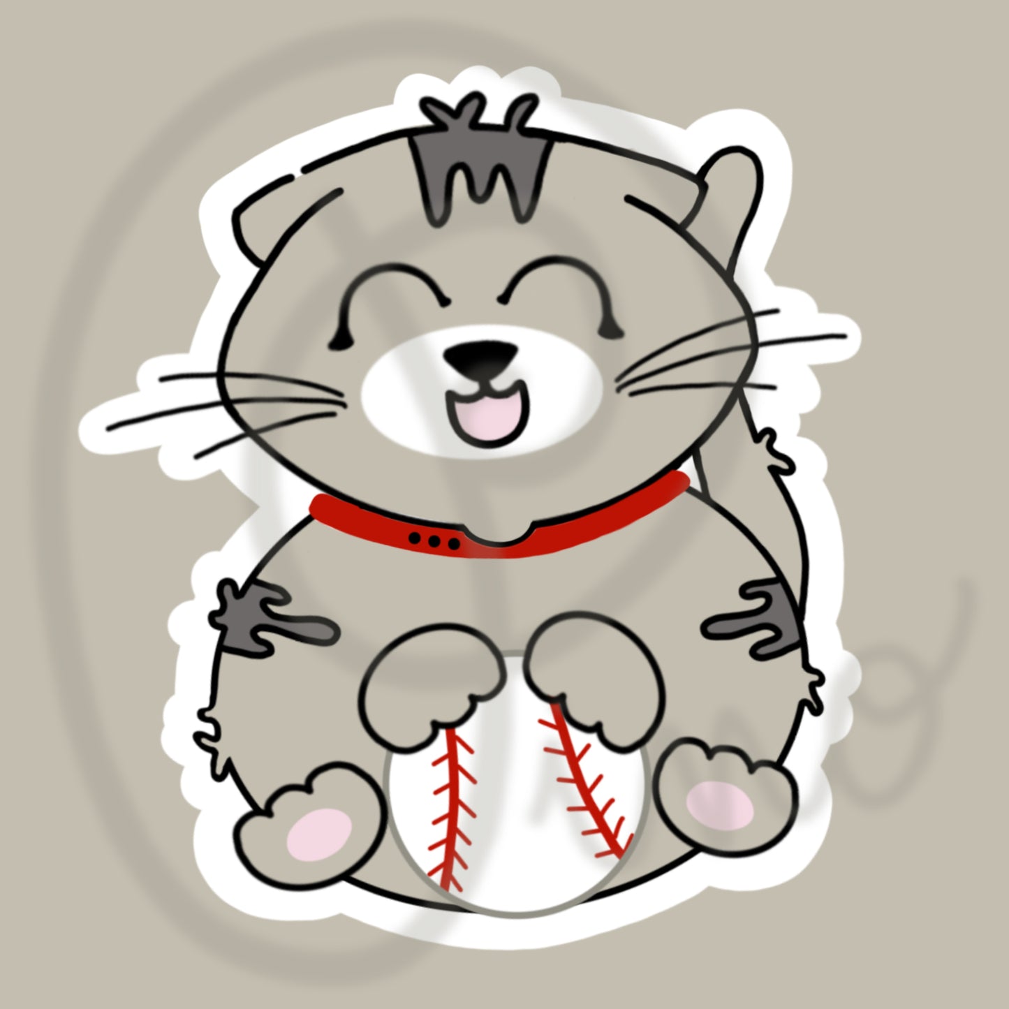 autocollant 3po - LEOPOLD