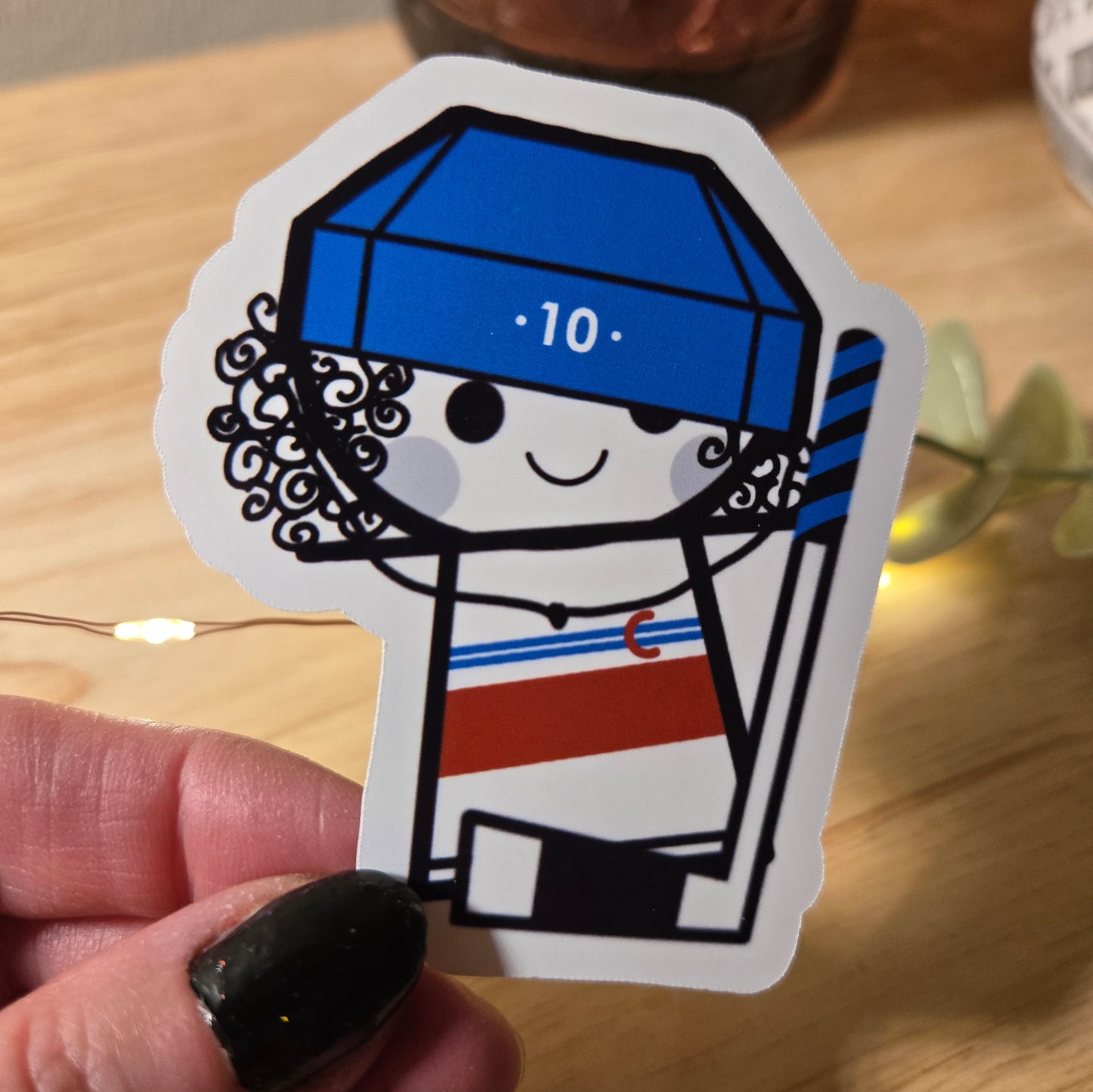 ST.021 | autocollant - LA SOIRÉE DU HOCKEY capitaine