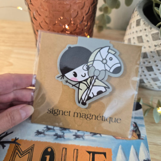 magnetic bookmark - HORSERIDER
