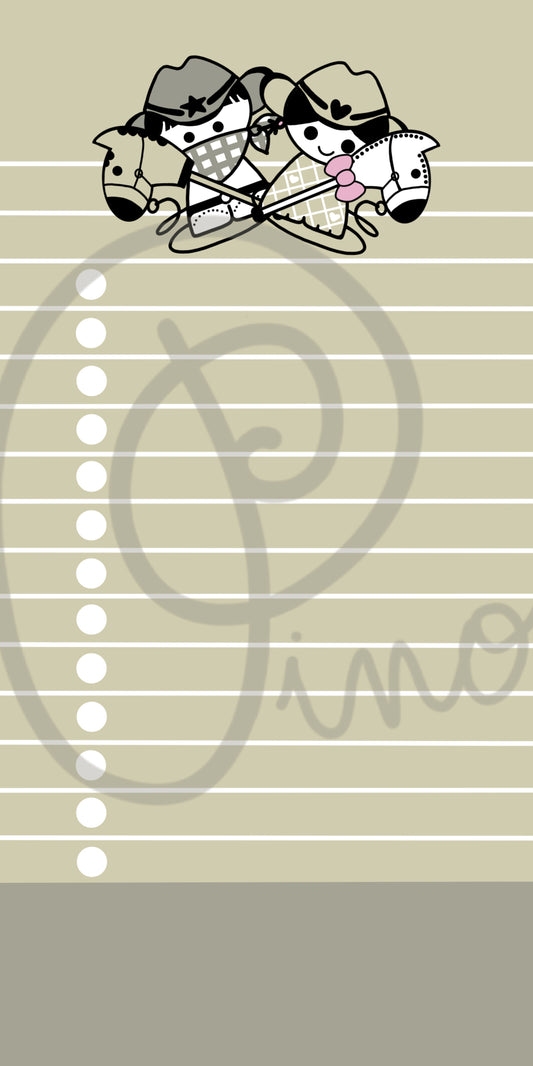 List notepad - TIGALO