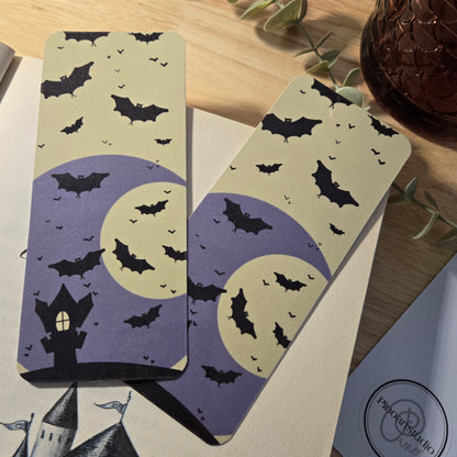 BM.007 |  bookmark - SPOOKY MOON