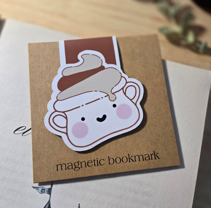 MBM.011 | magnetic bookmark - PUMPKIN LATTE