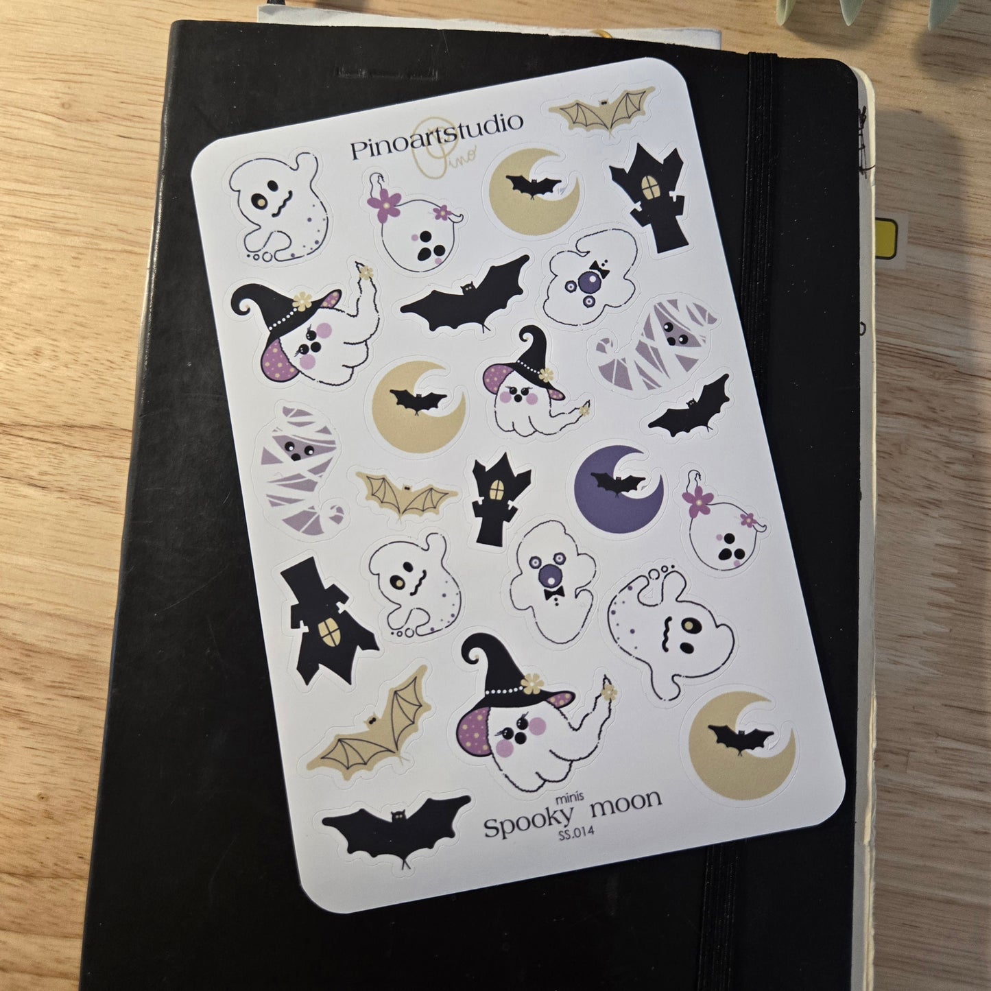 SS.014 |  sticker sheet - SPOOKY MOON minis