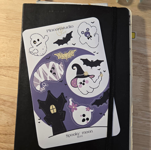 SS.013 | sticker sheet - SPOOKY MOON