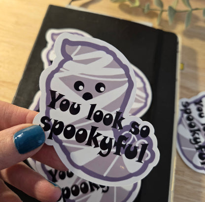 ST.013 | sticker - YOU LOOK SPOOKY