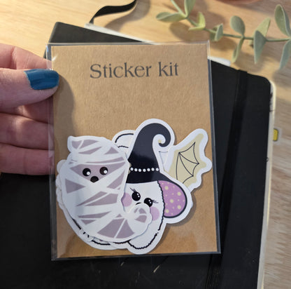 SK.007 | sticker kit - SPOOKY MOON