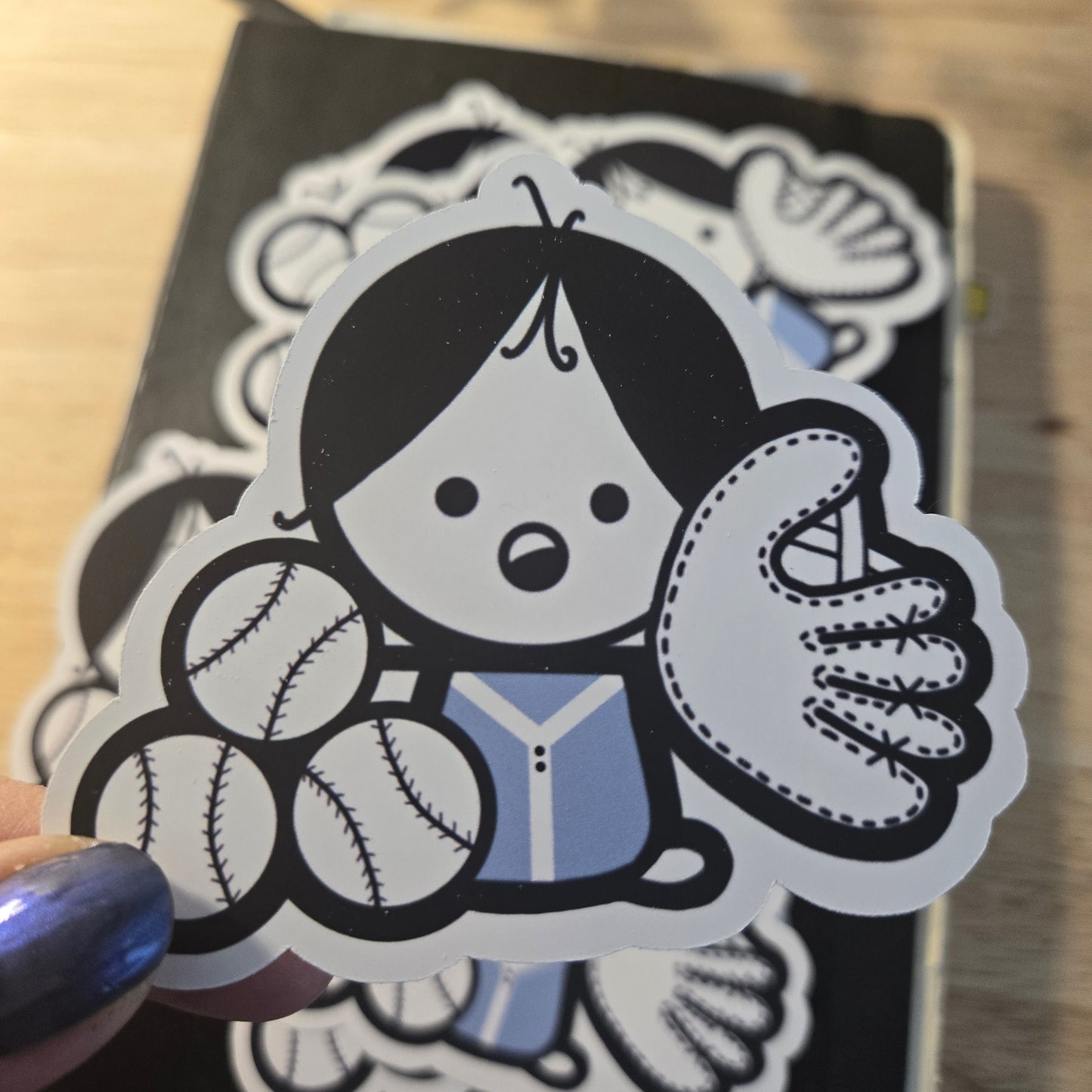 ST.017 | sticker - PLAY BALL