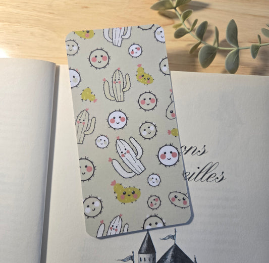 BM.004 | bookmark - HAPPY CACTUS