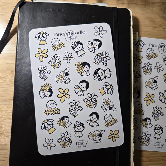 SS.004 | sticker sheet - DAISY minis