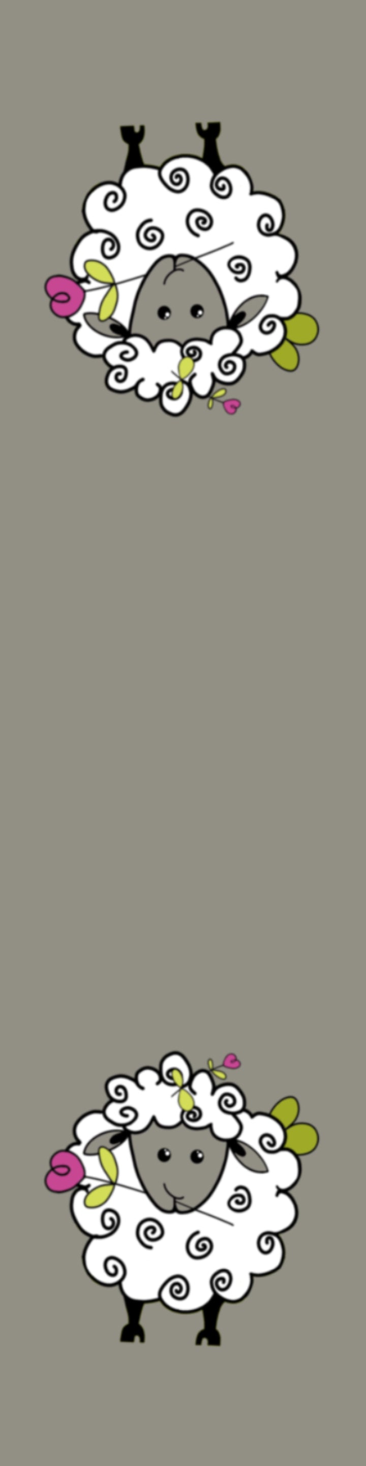 small magnetic bookmarks - CURLY 