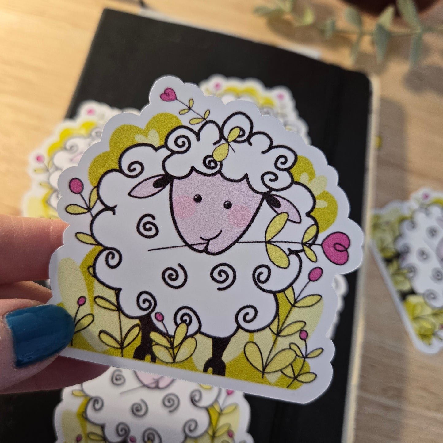 3in sticker - MEADOW SHEEP