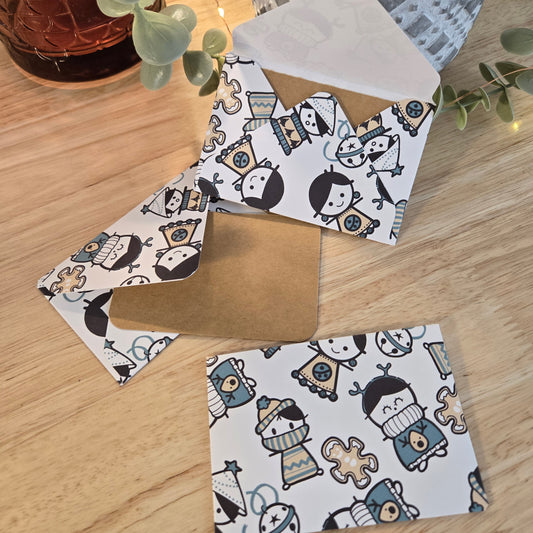 ensemble d'enveloppes de cartes-messages - CHANDAILS MOCHES