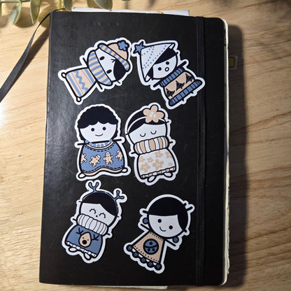 ensemble d'autocollants 2po - CHANDAILS MOCHES