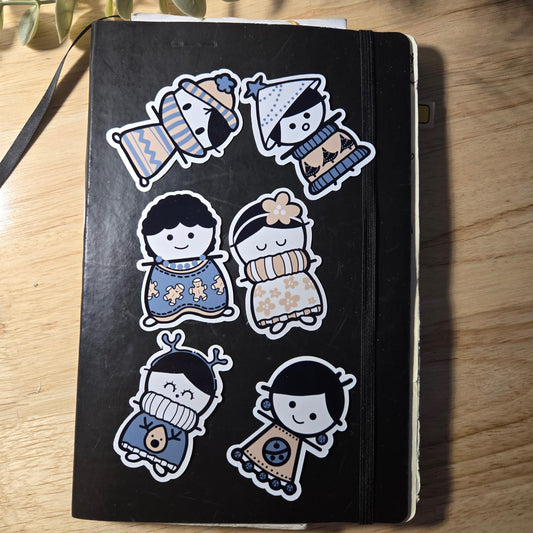 ensemble d'autocollants 2po - CHANDAILS MOCHES