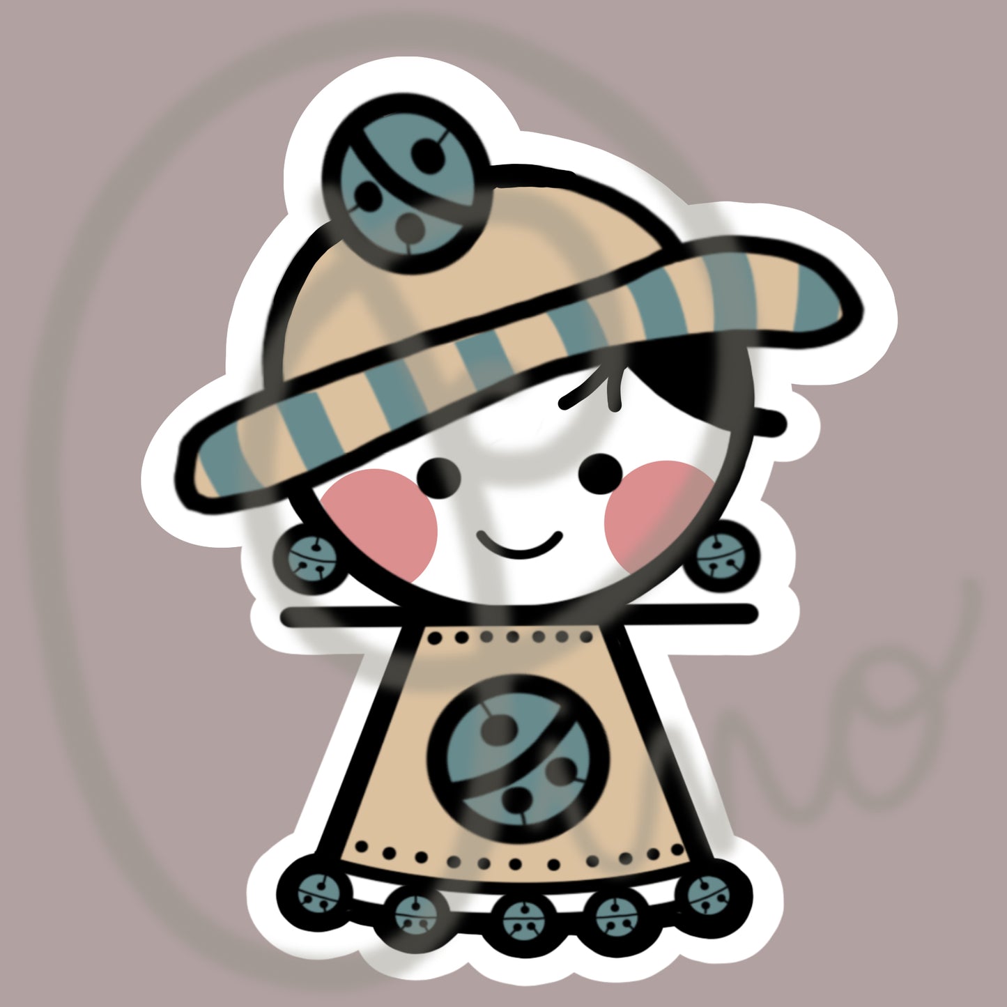 autocollant 3po - GRELOT