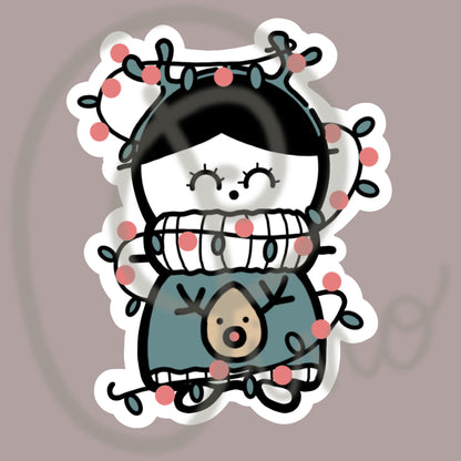 autocollant 3po- LE RENNE