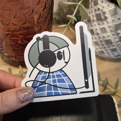 3in sticker - ON SCREEN