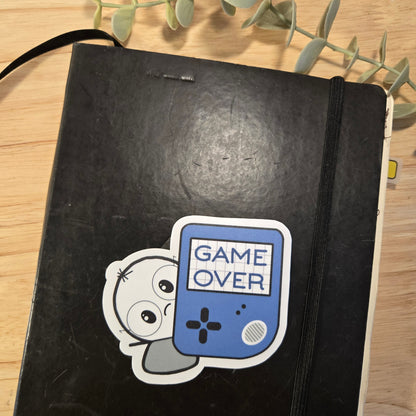 3in sticker - GAME OVER