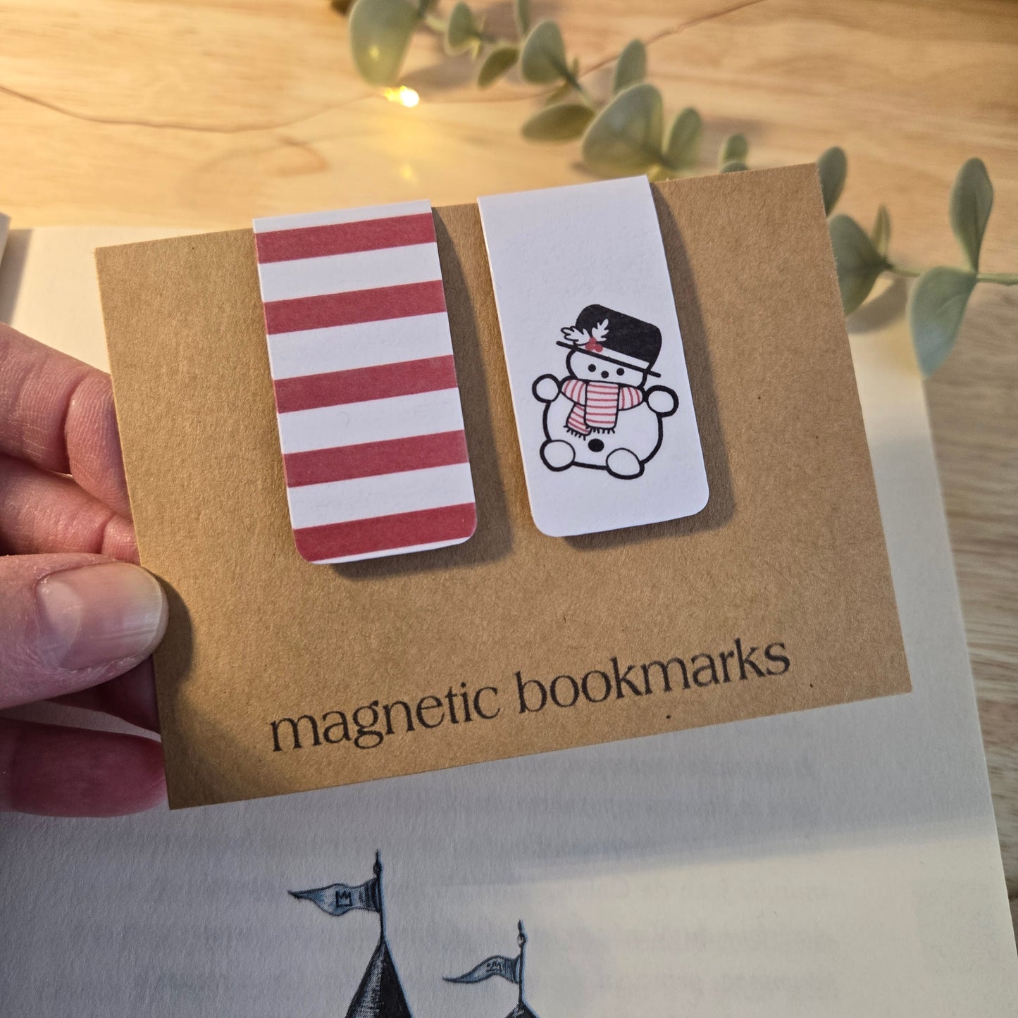 MBM.020 | mini magnetic bookmarks - Canadian Winter