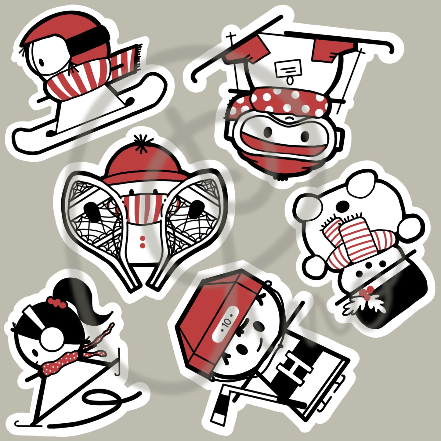 SK.010 | Sticker Set - CANADIAN WINTER