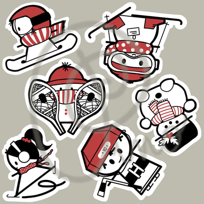 SK.010 | Sticker Set - CANADIAN WINTER