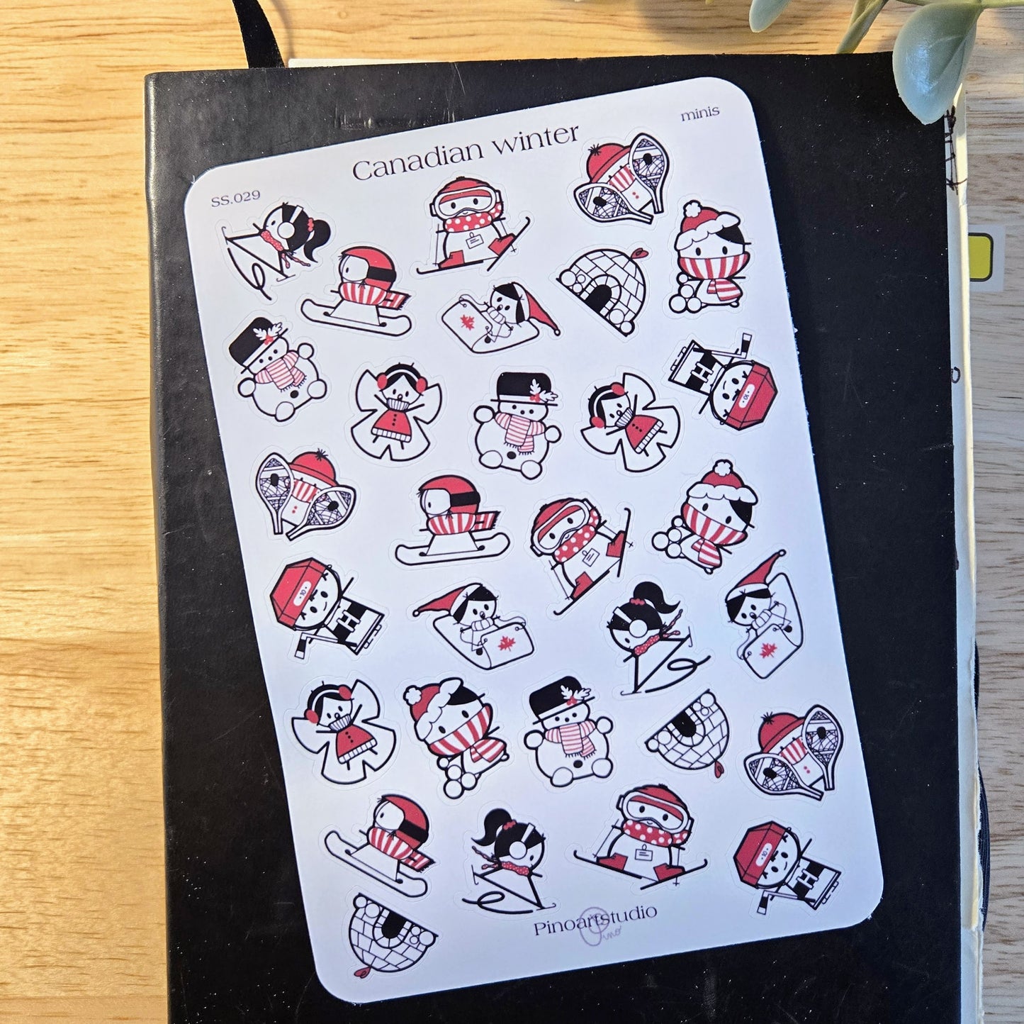 SS.029 | Sticker Sheet - CANADIAN WINTER minis