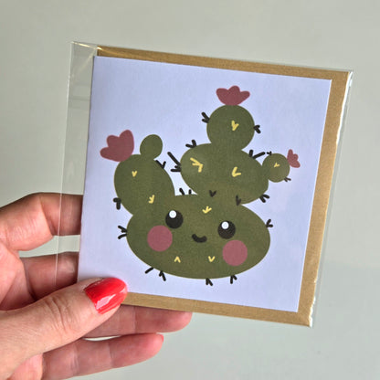 greeting card - HAPPY CACTUS