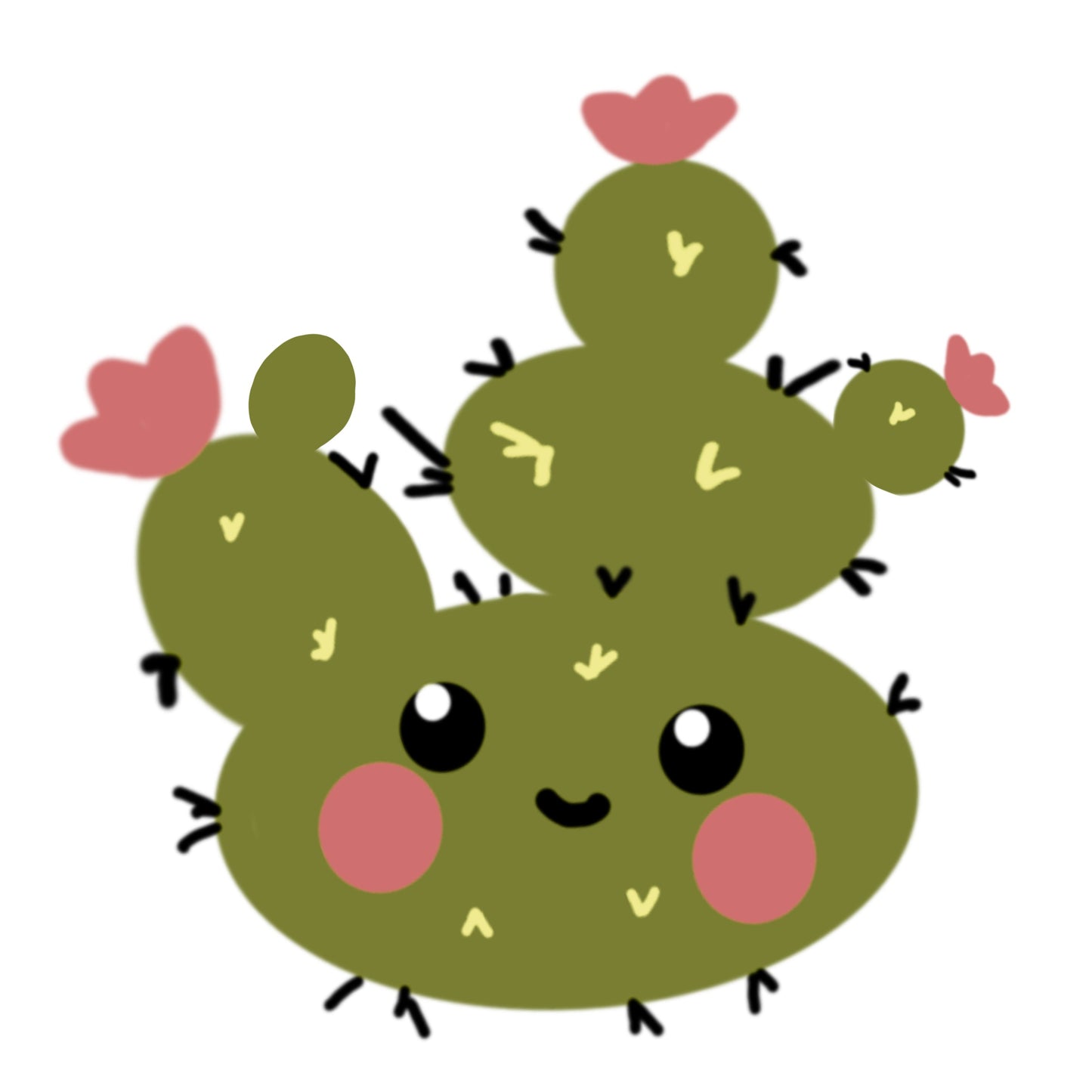 greeting card - HAPPY CACTUS