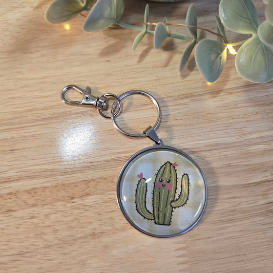 porte-clés - HELLO CACTUS