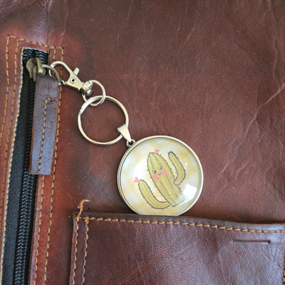 keychain - HELLO CACTUS