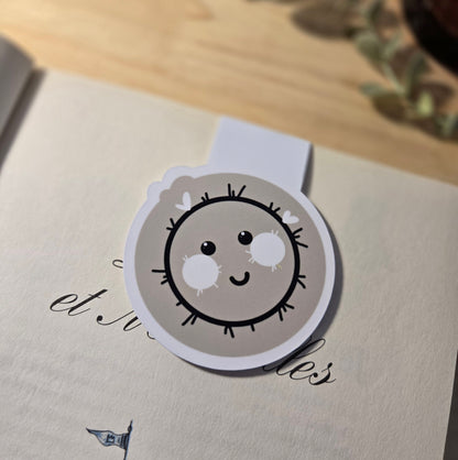 Magnetic bookmark - Cactus face
