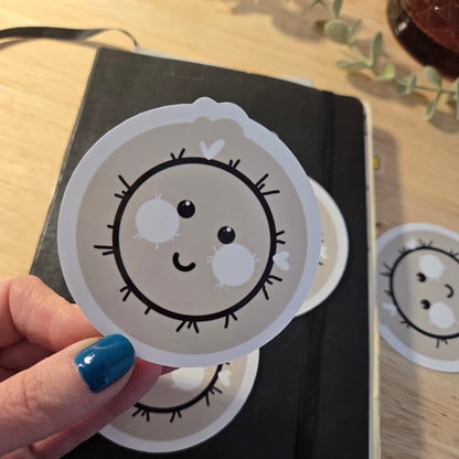 3in sticker - CACTUS FACE