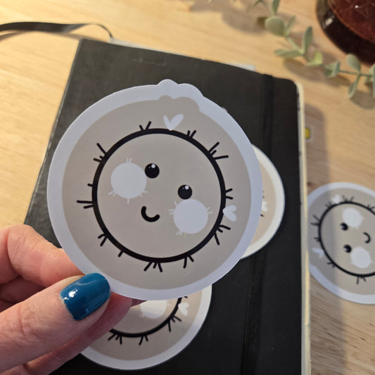 autocollant 3po - FACE DE CACTUS