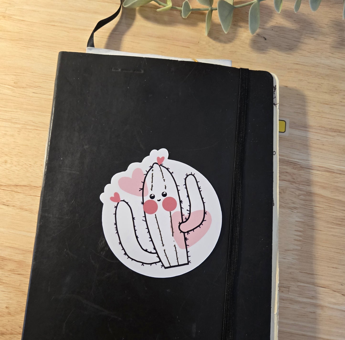 3in sticker - HELLO CACTUS