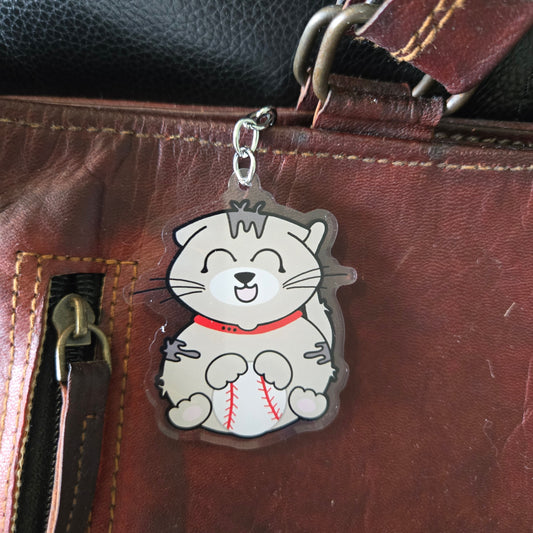 porte-clés en acrylique - LEOPOLD